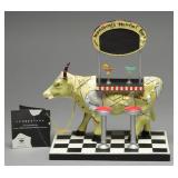 CowParade Harrisburg Moo-tini Bar Figurine 2005