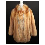 Vintage Lloydï¿½s Natural Red Fox Fur Jacket