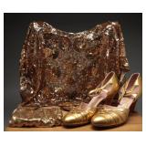 30s Bolero Top, Whiting & Davis Bag, Copley Shoes