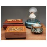 Music Box & Trinket Box Group (4)