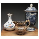 Vintage Staffordshire & Transferware Ceramics Lot