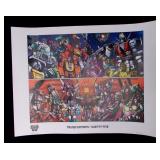 CO12 Transformers Botcoon 2009 Lithograph Twenty Five