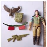 GI Joe 1984 Spirit  Freedom Action Figure Toy TheBigToyAuction C012 05478 3