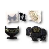 Mighty Morphin Power Rangers Bandai Black  Gold TheBigToyAuction 277 C 00175 22