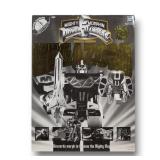 Mighty Morphin Power Rangers Bandai Black  Gold TheBigToyAuction 277 C 00175 25