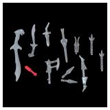 Vintage Power Rangers Action Figure Weapons Lot TheBigToyAuction 290 272 2