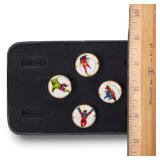 1977 Marvel Comics Tin Litho Rings  Spiderwoman TheBigToyAuction C012 05151 14