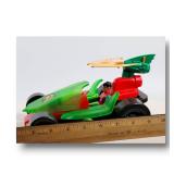 Batman Animated Series Robin Dragster Vehicle TheBigToyAuction 277 C 00100 3