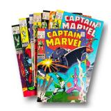 Captain Marvel Vol 1  Vintage Marvel Comics TheBigToyAuction 289 2091 2