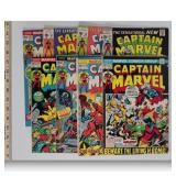 Captain Marvel Vol 1  Vintage Marvel Comics TheBigToyAuction 289 2091 3