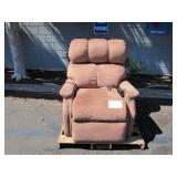 RECLINER COUCH WITH REMOTES (BROWN)