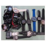 1 BAG WITH WATCHES