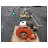 OUTLET BLOWER, WEED EATER, EDGE TRIMMER  LOT OF AS