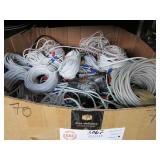 ASSORTED SECURITY CABLES AND ACCESSORIES  (MISCELL