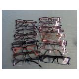 1 BAG WITH READING GLASSES