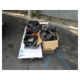 PALLET OF TRUCK MIRRORS, HEADLIGHTS/BLINKERS, AND