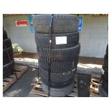 PALLET OF 7 USED TIERS MISC. SIZE AND MAKE SOME WI