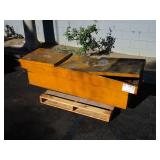 TRUCK BED UTILITY CHEST  WITH PIPE BENDER AND ACCE