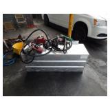GASOLINE/DIESEL TANK WITH 2 PUMPS AND NOZZLES