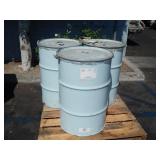 PALLET OF 3 DRUMS OF MIXED GREASE