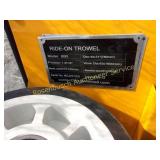 Ride On Power Trowel