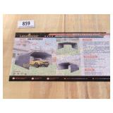 Metal Garage Shed 21ft X 20ft. X 12ft.