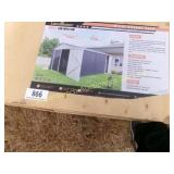 210 sq. ft. Metal Garage Shed