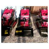 SDLL60 Skid Steer Loader Stand On Red   (KEY)