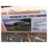 40X20X14 All Steel Carport