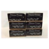 Five Boxes of 50 Blazer Brass 9mm Luger Plus 1