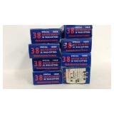 Six Boxes of 50 Master-Match 38 Special Match