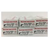 Six Boxes of 50 Winchester 9mm Luger Personal