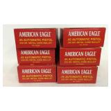 Six Boxes of 50 American Eagle 45 Auto Pistol