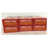 Six Boxes of 50 American Eagle 45 Auto Pistol
