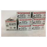 Six and a Half Boxes of 50 Wincheter 45 Auto (1