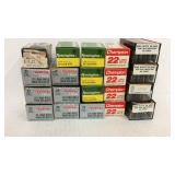 Approximately 950+ Rounds of 22 LR Cartridges-