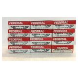 Twelve Boxes of 20 Federal 308 Win (7.62mm) Match