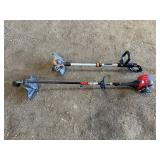 Worx electric weed trimmer & Troy-bilt gas trimmer