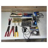 Wire strippers, rivets, rivets tools, & more
