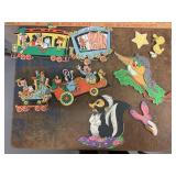 Vintage Disney Decorative Wall Plaques