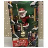 Vintage Mr Christmas Santa Tree Topper