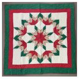 65" Vintage Lillian Vernon Christmas Quilt