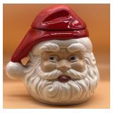 Vintage Ceramic Santa Cookie Jar