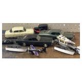 Flat of Vintage Toy Cars/Model Cars