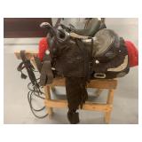 Billy Cook Western Saddle w/bridal & blanket