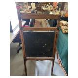 Vintage Chalkboard Easel