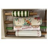 Lot of 4 Rolling Pins one pioneer woman