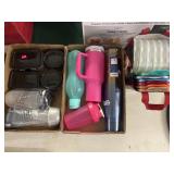 Lock & Lock, Tupperware, and Carlisle food storage