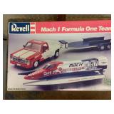 Vintage Revell Mach 1 Formula One Team Partially