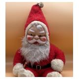 Vintage Christmas plush Santa